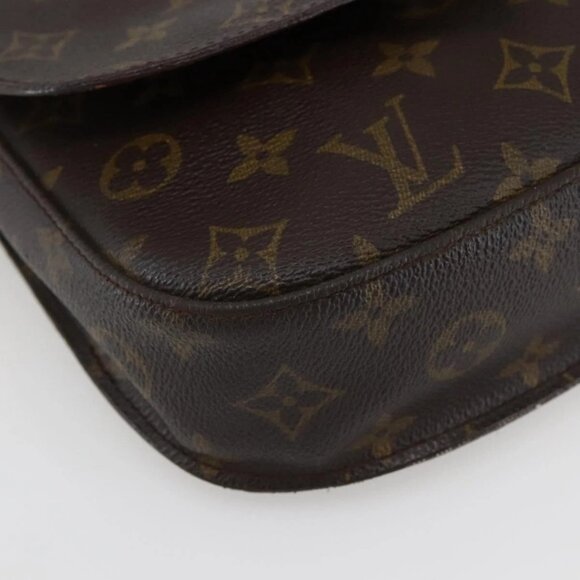LOUIS VUITTON Monogram Saint Cloud MM Shoulder Bag M51243 LV Auth BA5623 - Picture 3 of 16